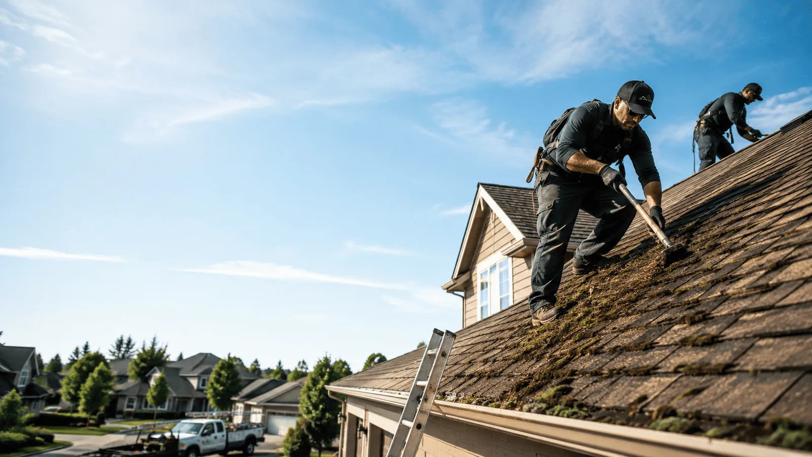Roof Moss Removal in Clarksdale, MS near me